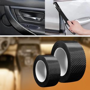 Película protectora de pintura para coches - 10 cm x 3 m, PET de 0,025 mm, bordes de puertas y retrovisores | CARTAPE