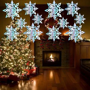 Copos de nieve holográficos 3D (6 unidades) | HOLOFLAKE