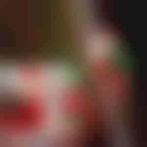 Papá Noel subiendo una escalera | LADDERSANTA