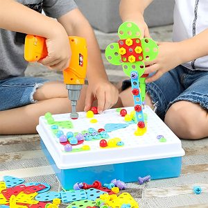 Juego creativo de puzle con taladro MASTER KID