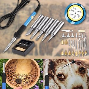 Juego profesional de herramientas para quemar leña | PYROPEN