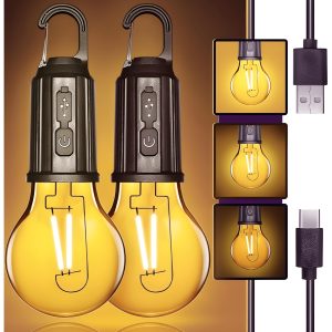 Bombillas recargables inalámbricas (Set de 2, hasta 8 horas) | LUMINKA