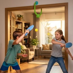 Juego de tenis para marco de puerta interior | PINGPLAY