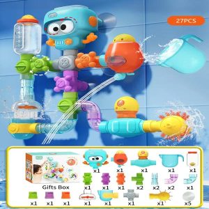Juguete de baño con ventosas (27 piezas/set) | OCTOYFUN
